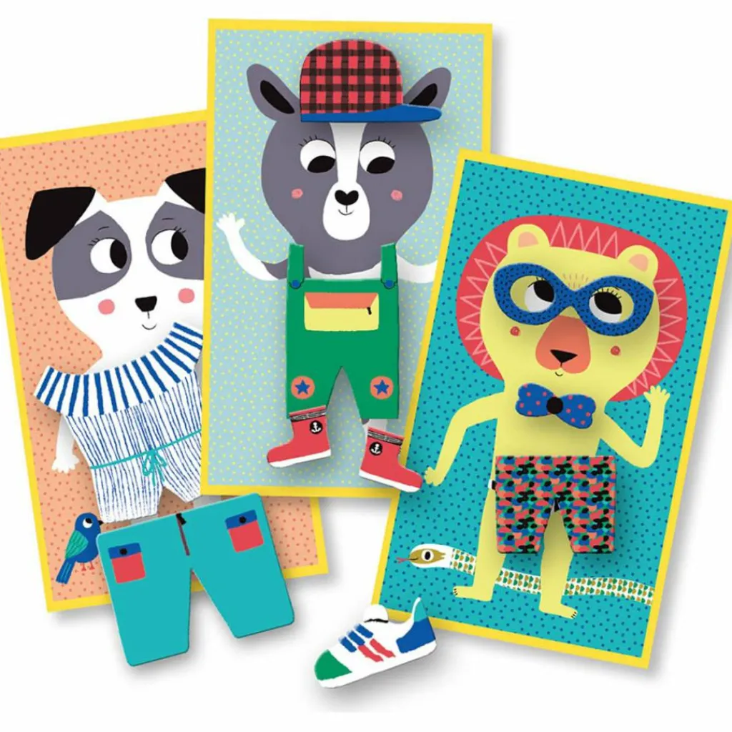 Best Ma pochette d'aimants Je m'habille Jeu Magnétique