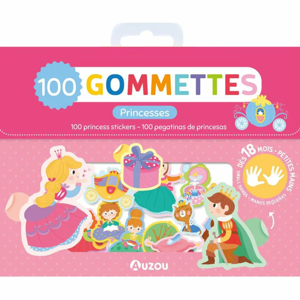 Sale Ma pochette de 100 gommettes Princesses Activités Manuelles