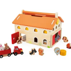 Outlet Ma première ferme en bois (18 pièces) Maison De Poupée Et Univers De Jeu