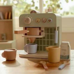 Discount Machine à café en bois FSC Dînette Et Aliments Factices