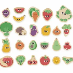 Online Magnets Fruits et légumes (24 pièces) Jeu Magnétique