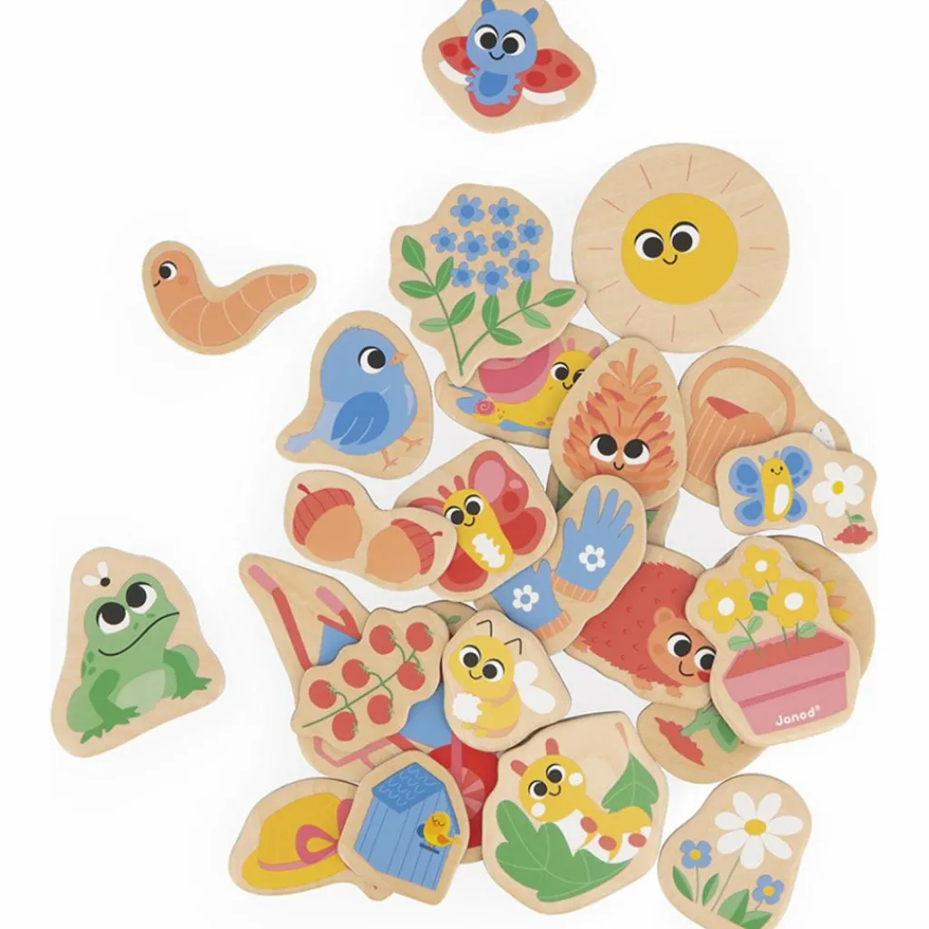 New Magnets Jardin (24 pièces) Jeu Magnétique