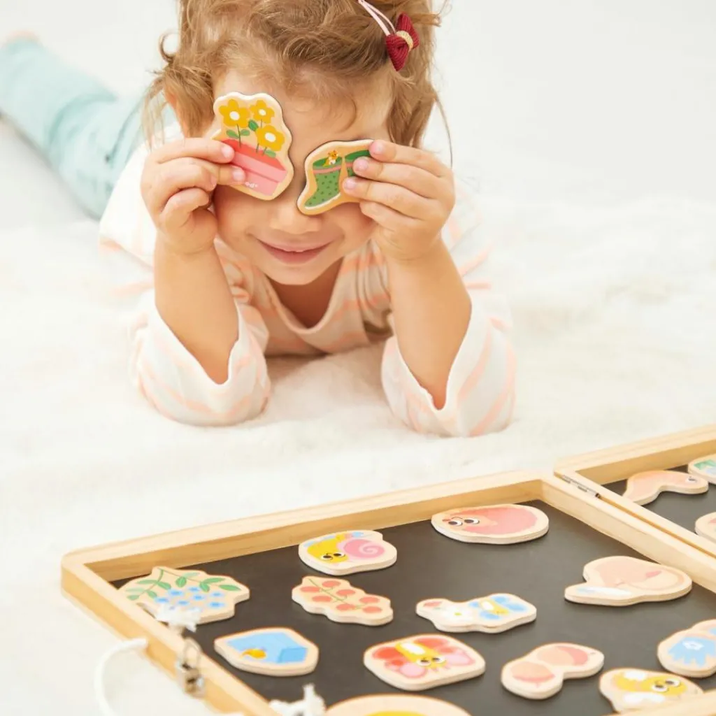 New Magnets Jardin (24 pièces) Jeu Magnétique