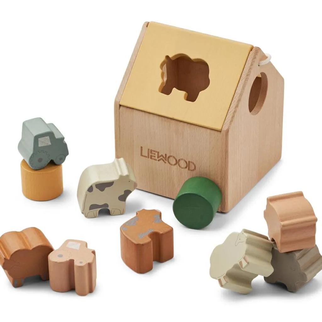 New Maison à formes Ludwig sandy multi mix Jouet À Encastrer