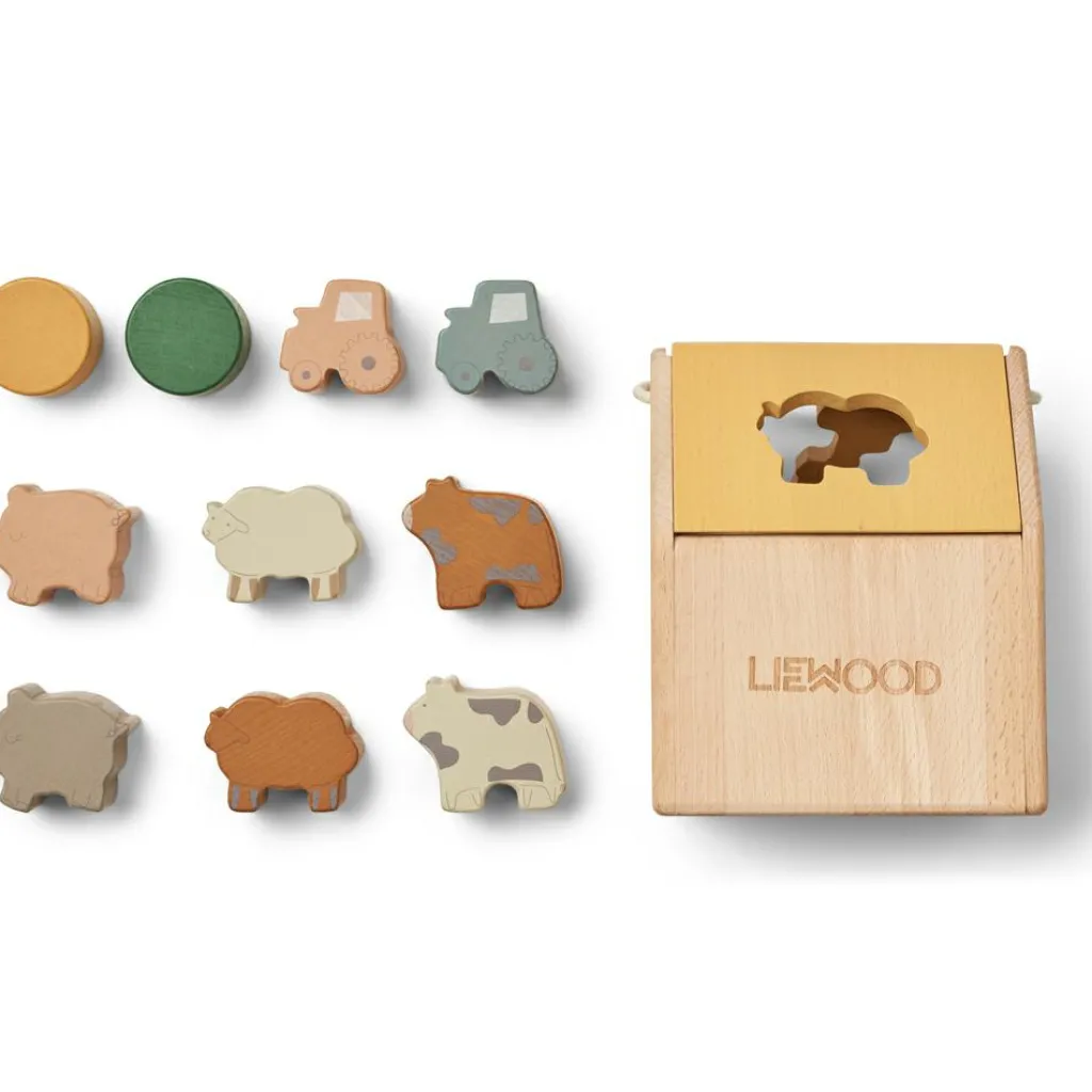 New Maison à formes Ludwig sandy multi mix Jouet À Encastrer