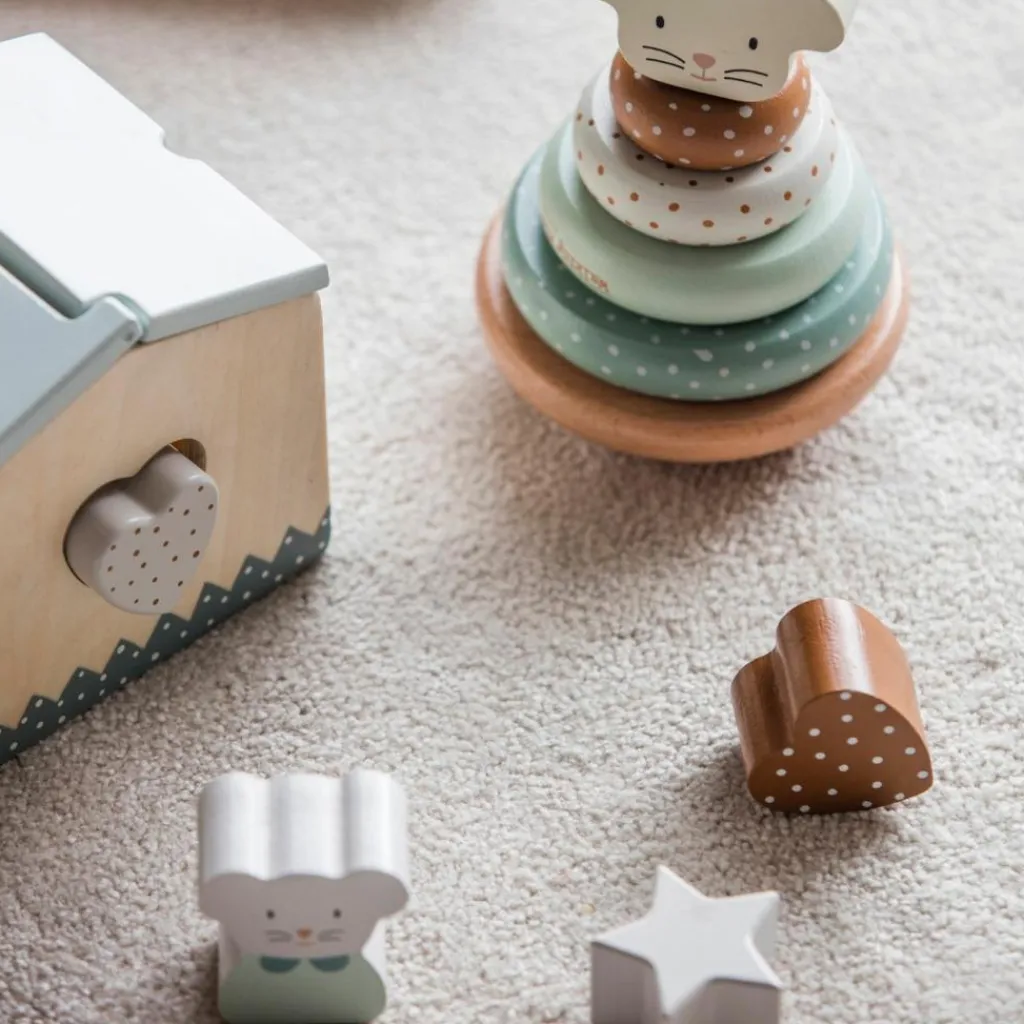 Maison d'activités en bois Poppy Jouet À Encastrer