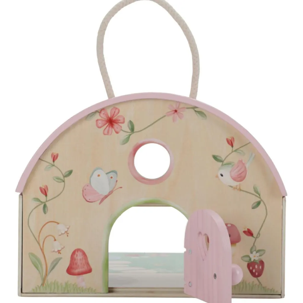 Clearance Maison de poupée en bois FSC Fairy Garden Maison De Poupée Et Univers De Jeu