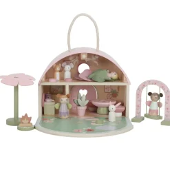 Clearance Maison de poupée en bois FSC Fairy Garden Maison De Poupée Et Univers De Jeu