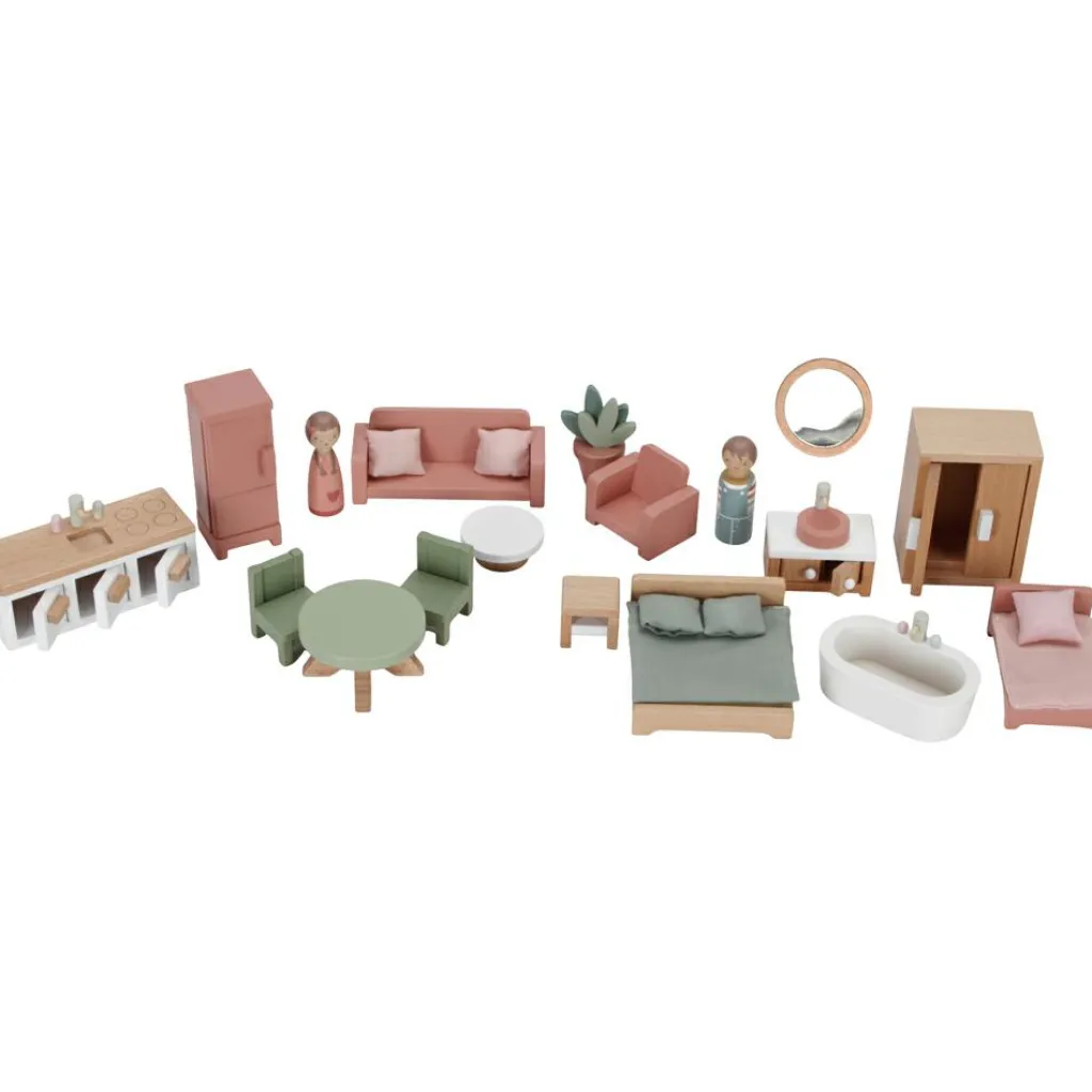 Best Maison de poupée moyenne en bois Maison De Poupée Et Univers De Jeu