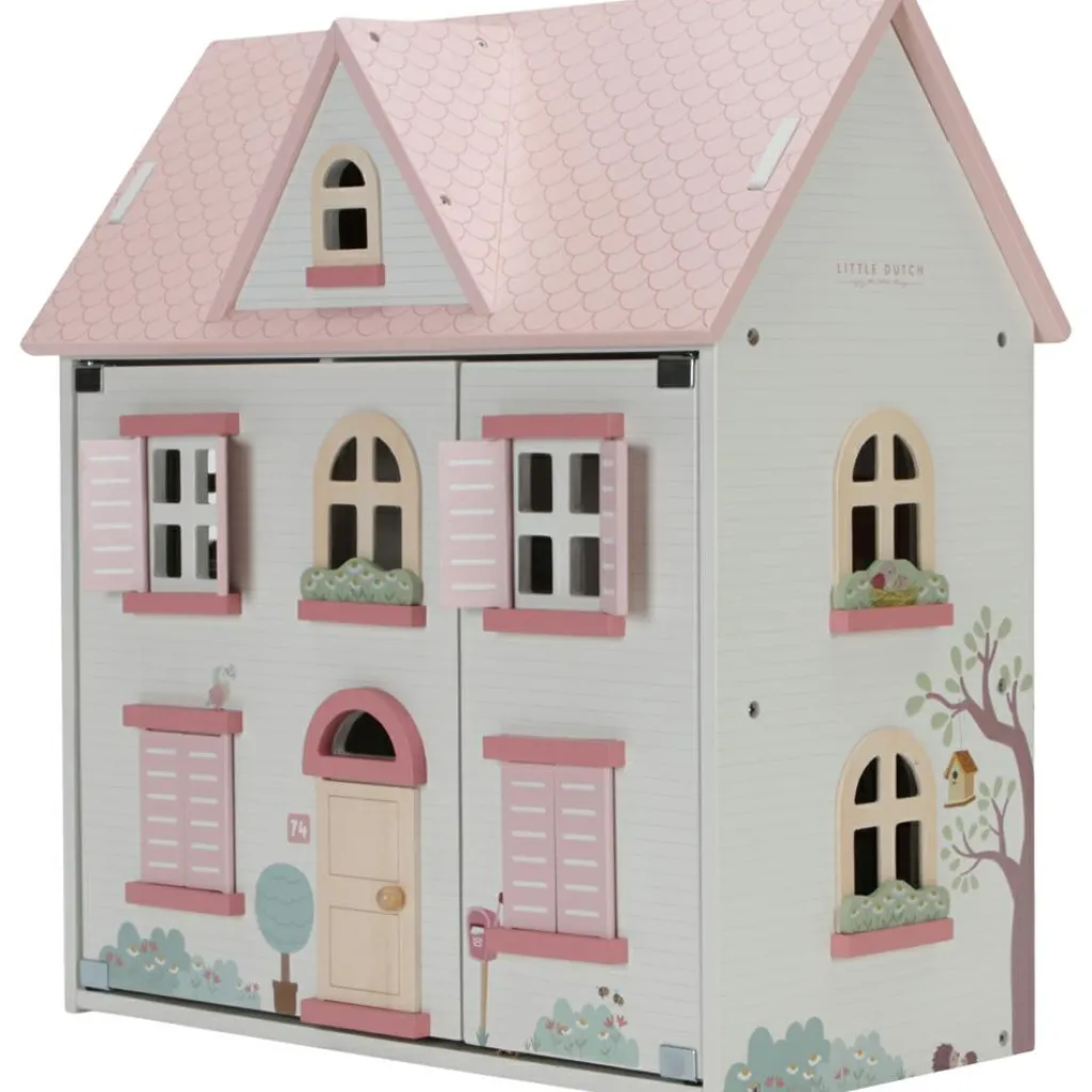 Best Maison de poupée moyenne en bois Maison De Poupée Et Univers De Jeu