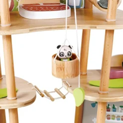 Maison des Pandas écologique Maison De Poupée Et Univers De Jeu
