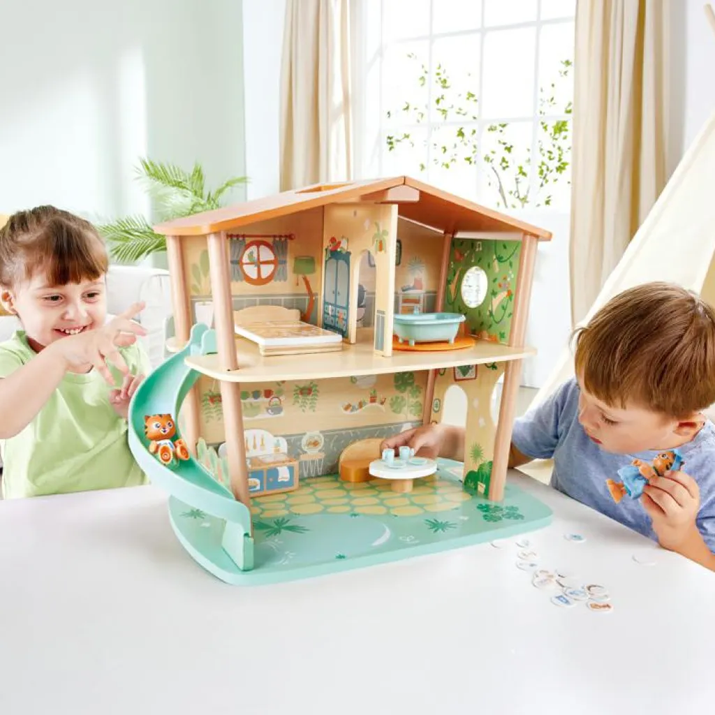Sale Maison des Tigres écologique Maison De Poupée Et Univers De Jeu