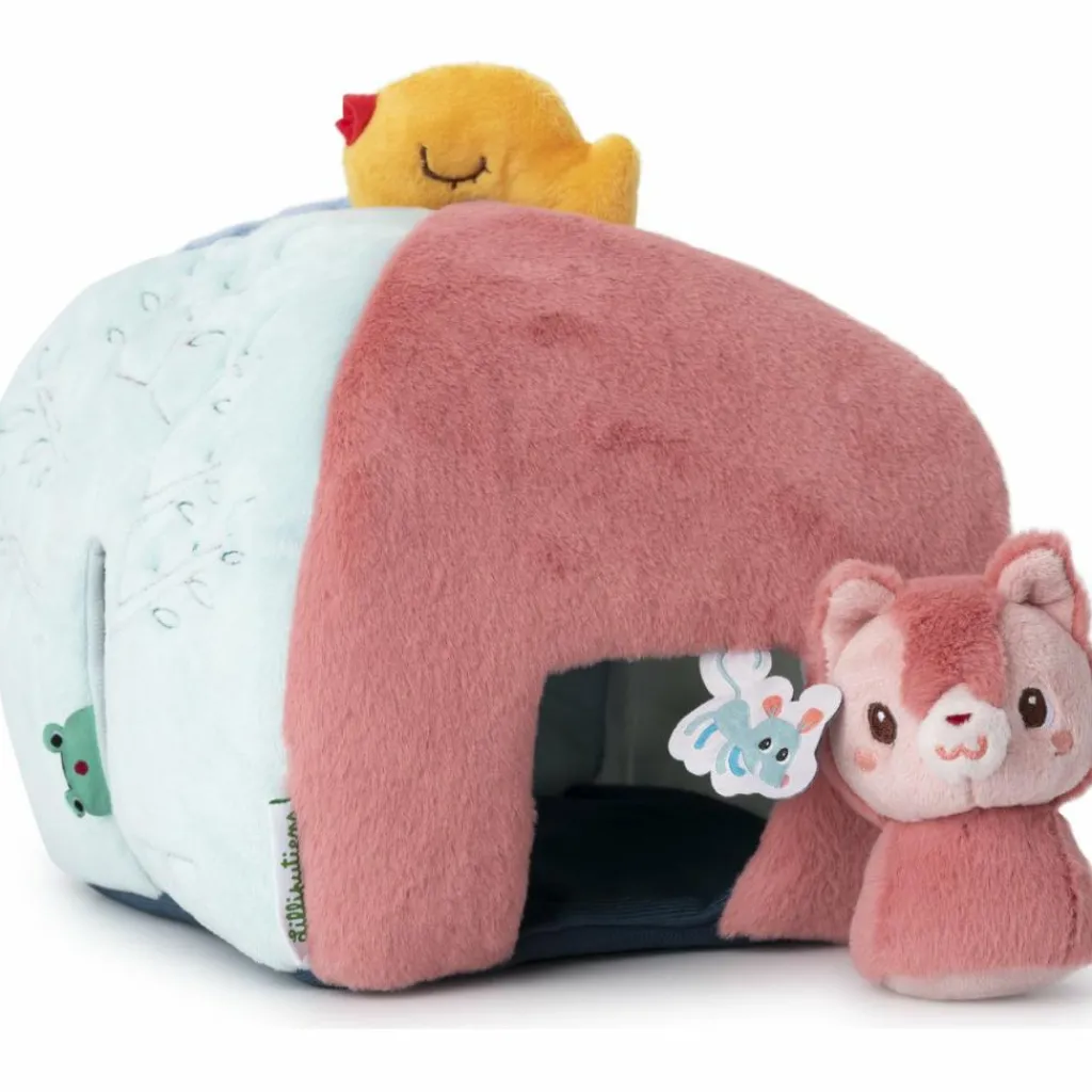 Clearance Maison en tissu Jules et 4 hochets cachés Maison De Poupée Et Univers De Jeu