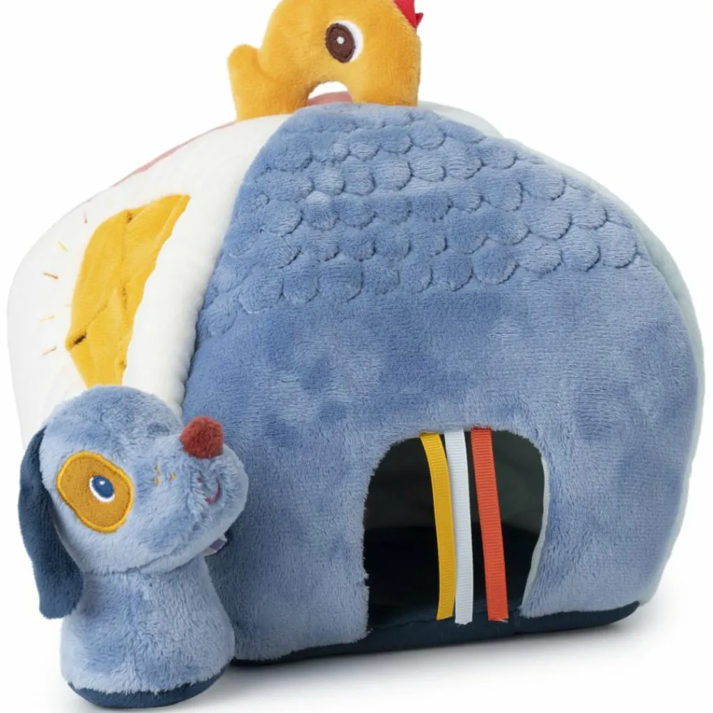 Clearance Maison en tissu Jules et 4 hochets cachés Maison De Poupée Et Univers De Jeu