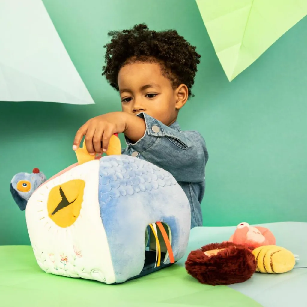 Clearance Maison en tissu Jules et 4 hochets cachés Maison De Poupée Et Univers De Jeu