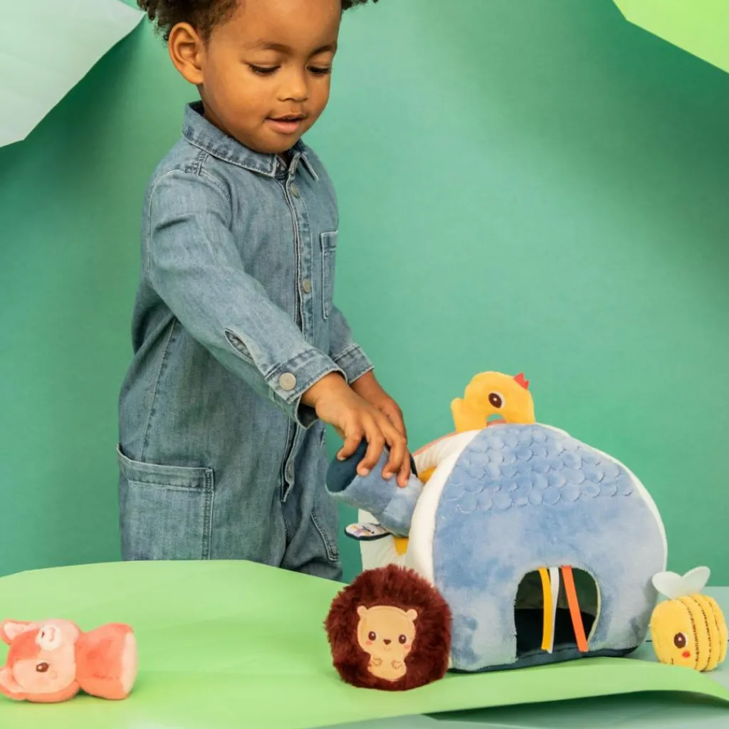 Clearance Maison en tissu Jules et 4 hochets cachés Maison De Poupée Et Univers De Jeu