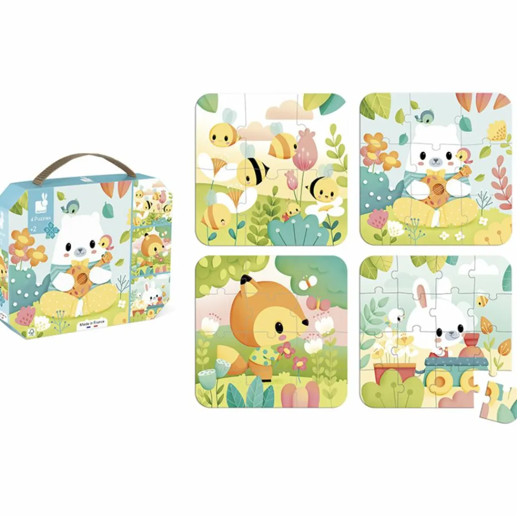 Online Malette de 4 petits puzzles (6 à 16 pièces) Puzzle