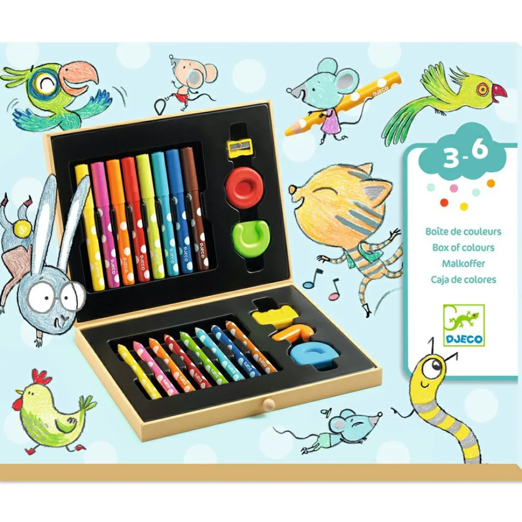 Discount Malette de coloriage Les couleurs des Petits Dessin Et Peinture