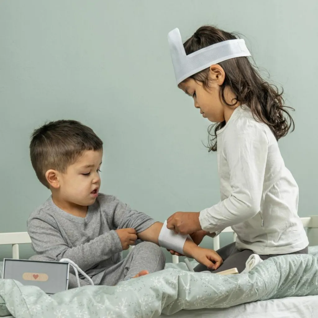 Online Malette de docteur grise Docteur / Vétérinaire