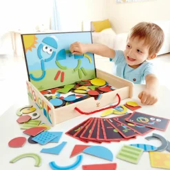 Hot Mallette artistique magnétique Jeu Magnétique