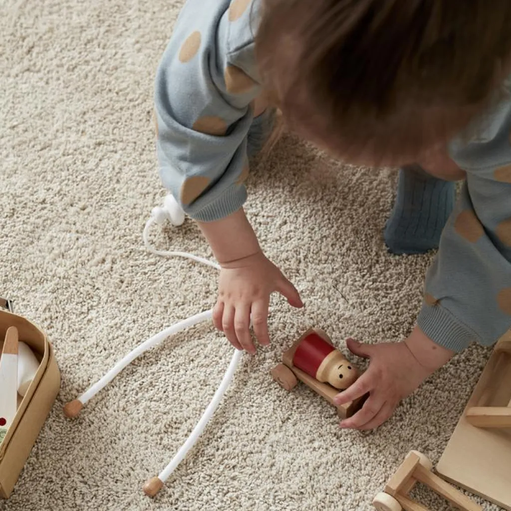 Mallette et accessoires de Docteur en bois Docteur / Vétérinaire