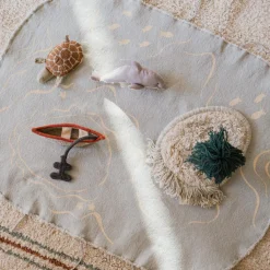 Clearance Mallette textile Green Toy The Island Jeu De Motricité Fine