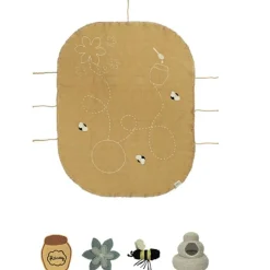 Best Mallette textile Green Toy Nectar to honey Jeu De Motricité Fine