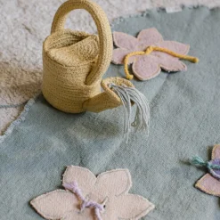 Mallette textile Green Toy Flower Garden Jeu De Motricité Fine