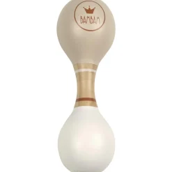 Hot Maracas en bois beige (15 cm) Eveil Musical