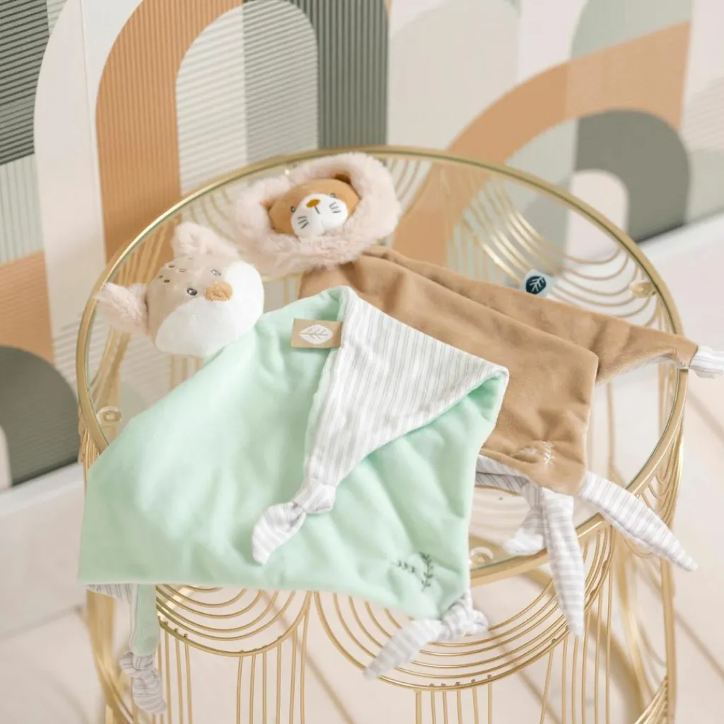 Discount Maxi doudou attache sucette Ernest le Lion (55 cm) Doudou Attache Sucette