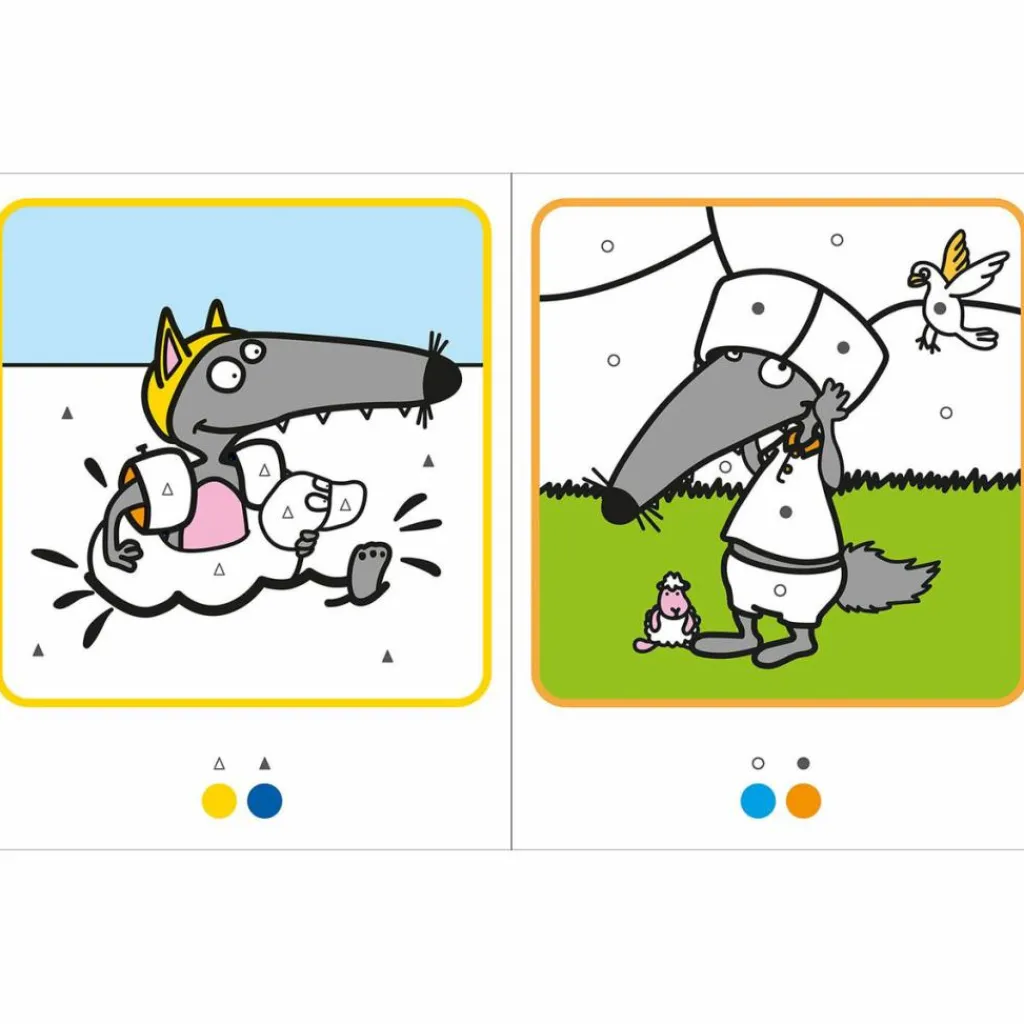 Best Mes coloriages magiques P'tit Loup - Tracés et formes Dessin Et Peinture