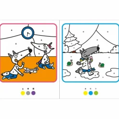 Best Mes coloriages magiques P'tit Loup - Tracés et formes Dessin Et Peinture