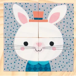 New Mes premiers cubes Portraits de la forêt (4 cubes) Puzzle