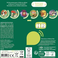 Clearance Mes premiers sonores Mes comptines de la forêt Livre Sonore