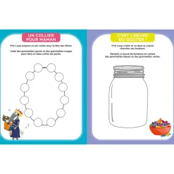 Hot Mes premières gommettes P'tit Loup - Les couleurs Activités Manuelles