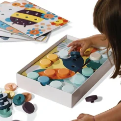 Mes premières mosaïques en bois Activités Manuelles