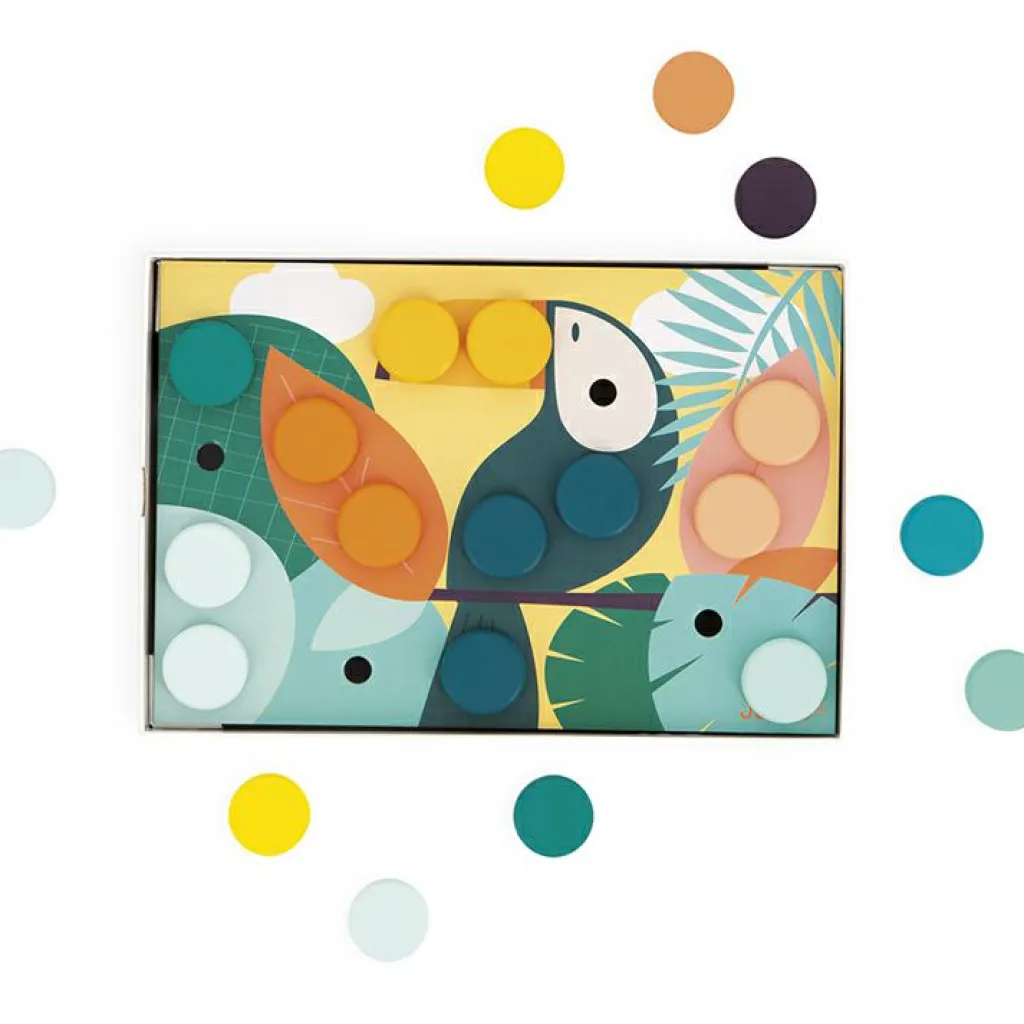 Mes premières mosaïques en bois Activités Manuelles