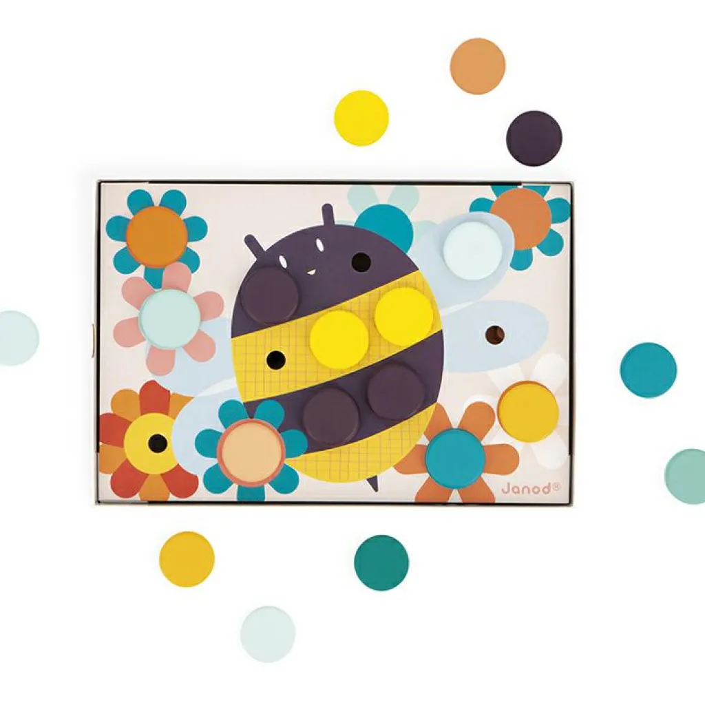 Mes premières mosaïques en bois Activités Manuelles