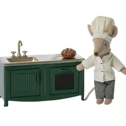 Hot Meuble de cuisine vert foncé Accessoires Pour Univers De Jeu