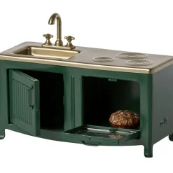 Hot Meuble de cuisine vert foncé Accessoires Pour Univers De Jeu