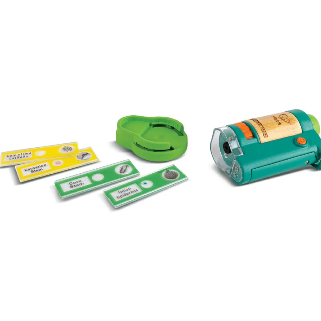 New Microscope en bambou Jeu D'Imitation 1Er Âge