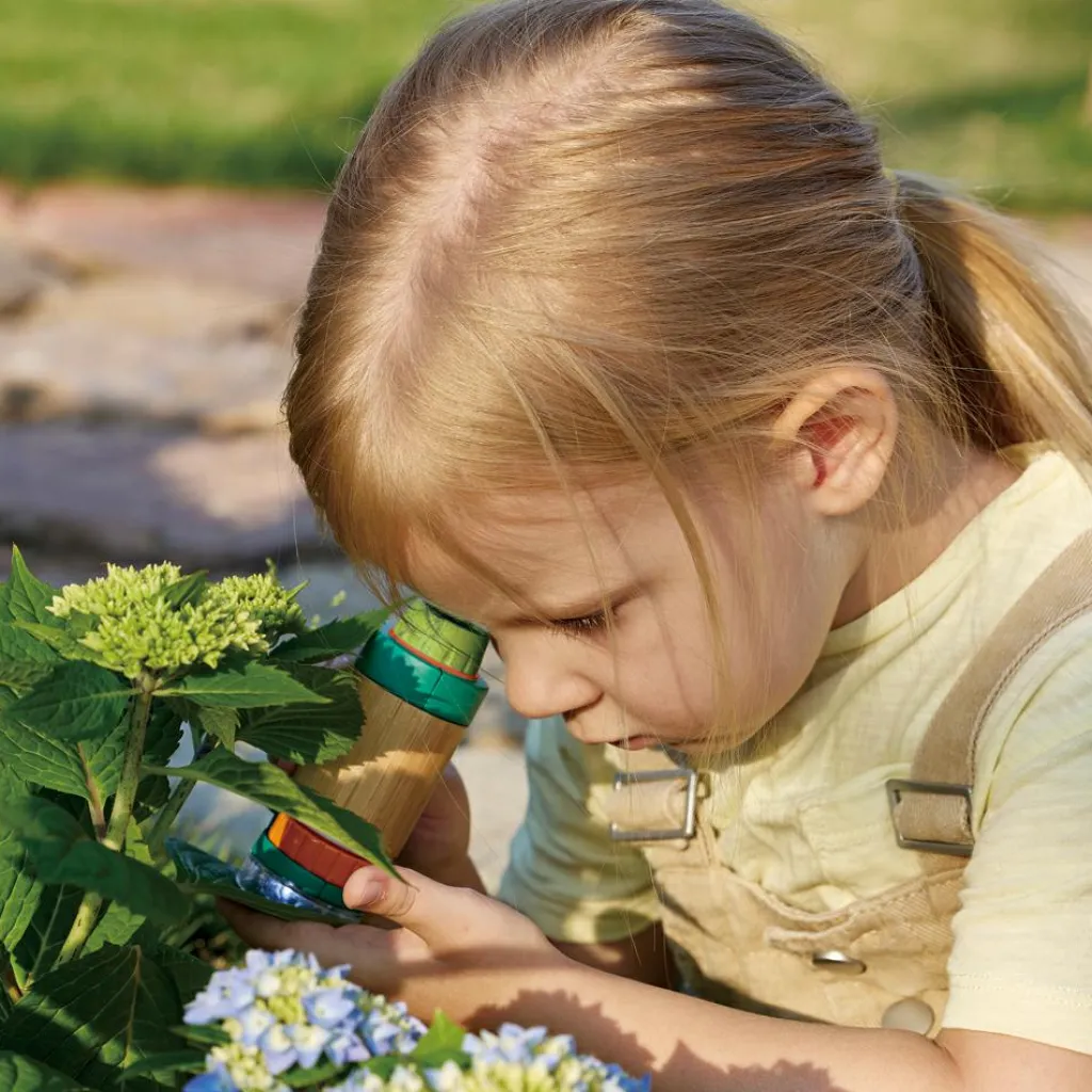 New Microscope en bambou Jeu D'Imitation 1Er Âge