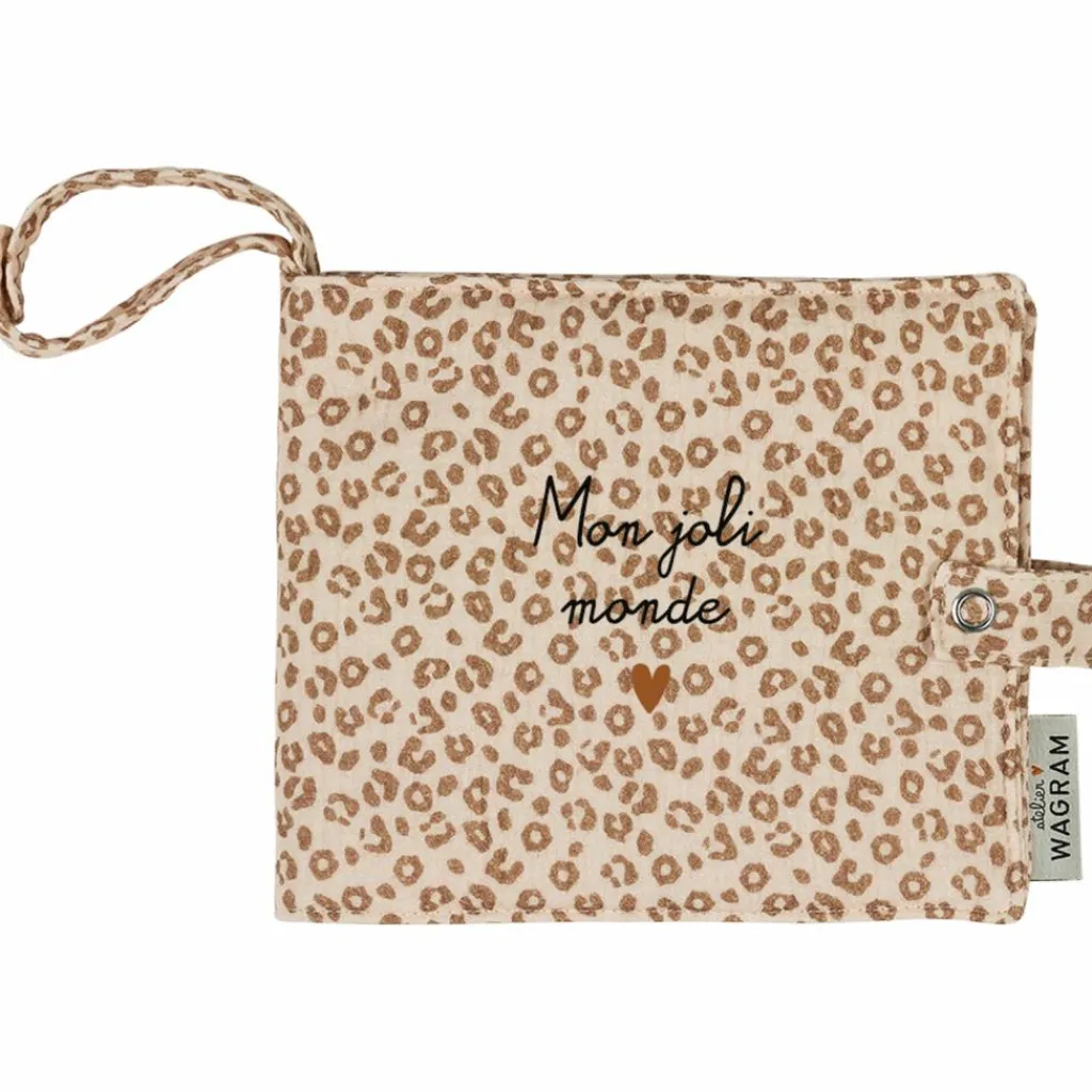 Mini album photo Gaze Léopard (personnalisable) Album Photo Tissu