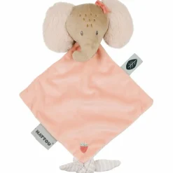 Outlet Mini doudou attache sucette Oli L'éléphant (19 cm) Doudou Attache Sucette