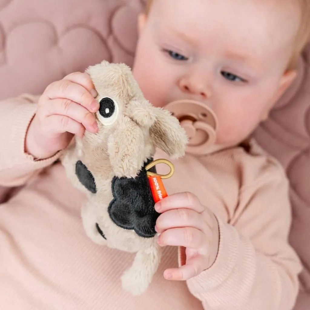 Sale Mini hochet sensoriel Dotti Sable Hochet