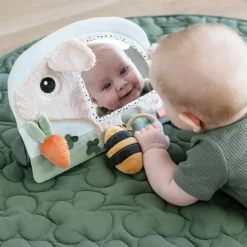 Online Miroir d'éveil Pigee Multicolore Peluche D'Activités