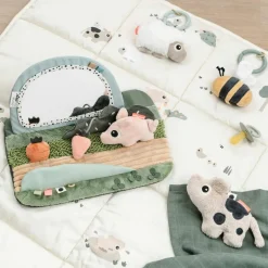 Sale Miroir d'éveil Tummy time Tiny farm Multicolore Peluche D'Activités