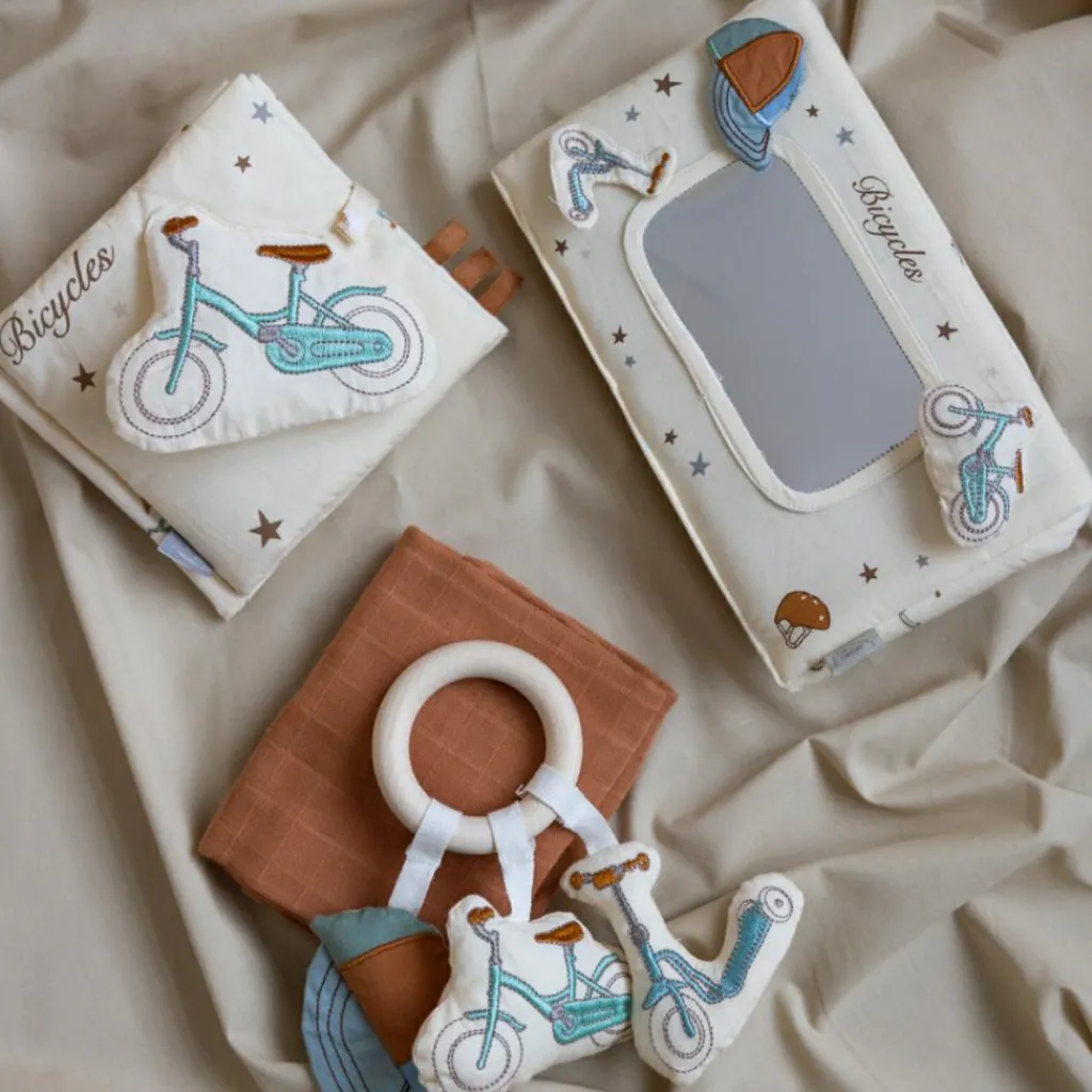 Clearance Miroir position ventrale Bicycles Peluche D'Activités