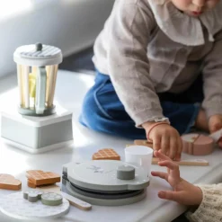 Outlet Mixeur en bois Botton Dînette Et Aliments Factices