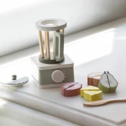 Outlet Mixeur en bois Botton Dînette Et Aliments Factices